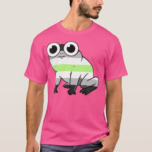 Agender Pride T-Shirt (Vorderseite)