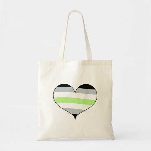 Agender Pride Tragetasche (Vorne)
