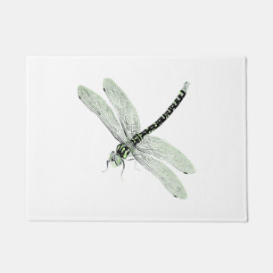 Agender Pride Vintag Dragonfly Art Fußmatte