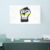 Agender Protest Fist Banner (Messeveranstaltung)