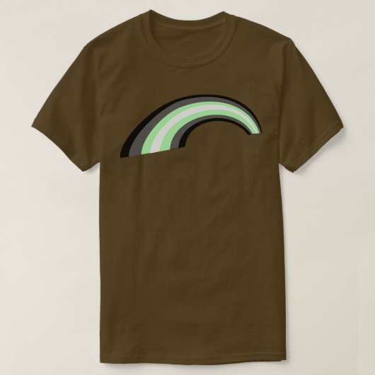 Agender Rainbow T-Shirt (Design vorne)