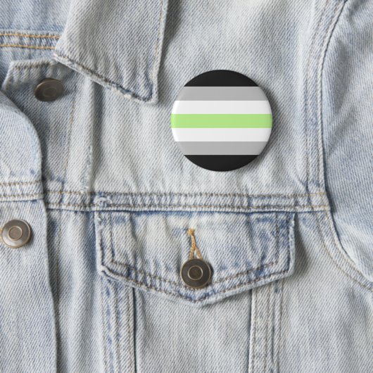 Agender Stolz-Flagge Button (Beispiel)