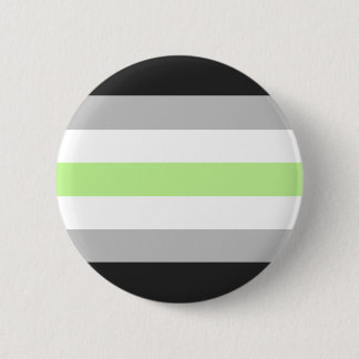 Agender Stolz-Flagge Button