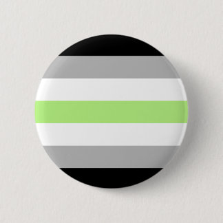 agender Stolz-Flaggen-Abzeichen Button