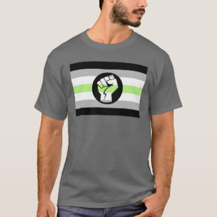 Agender Stolz Widerstand T-Shirt