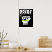 Agender Stolzfaust Poster (Küche)