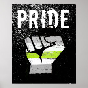 Agender Stolzfaust Poster