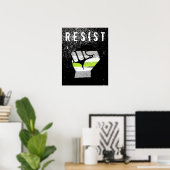 Agender Stolzfaust Poster (Heimbüro)