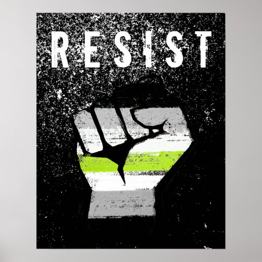 Agender Stolzfaust Poster (Vorne)