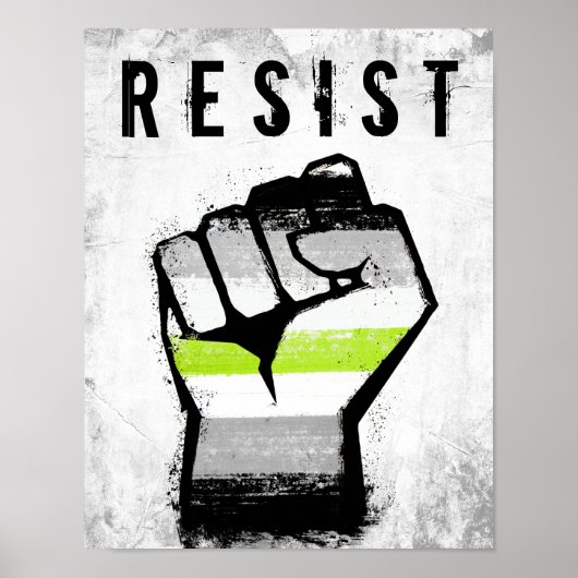 Agender Stolzfaust Poster (Vorne)
