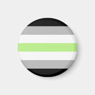 Agender-Stolzflagge – Agender-Identität LGBTQIA+ Magnet