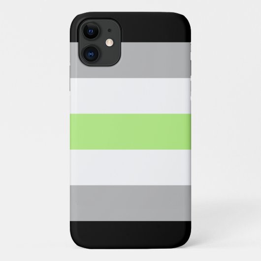 Agender-Stolzflagge Case-Mate iPhone Hülle (Rückseite)