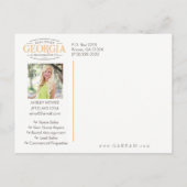 AGENT-ANZEIGE (EIN AGENT) ANKÜNDIGUNGSPOSTKARTE (Rückseite)