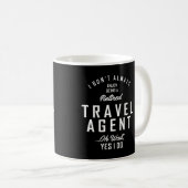 Agent-Arbeitsplatz-Geschenk Kaffeetasse (VorderseiteRechts)