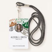 Agent Ausweis (Vorderseite mit Schlüsselband)