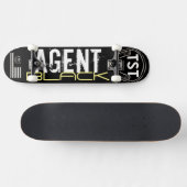 AGENT BLACK Skateboard (Horizontal)