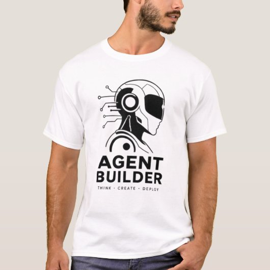 Agent Builder AI-Shirt T-Shirt (Vorderseite)