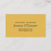 Agent Business Card der modernen Reiseagentur Visitenkarte (Rückseite)