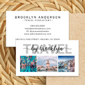 Agent Consultant für Fotocollage Visitenkarte