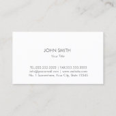 Agent der beruflichen Lebensversicherung Visitenkarte (Rückseite)