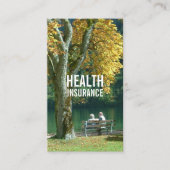 Agent der beruflichen Lebensversicherung Visitenkarte (Vorderseite)