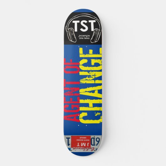 AGENT DER CHANGE SKATEBOARD/JMT USA Skateboard (Vorderseite)
