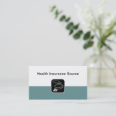 Agent der Krankenversicherung Medical Visitenkarte (Stehend Vorderseite)