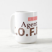 Agent des C.O.F.F.E.E Kaffeetasse (Vorderseite Links)