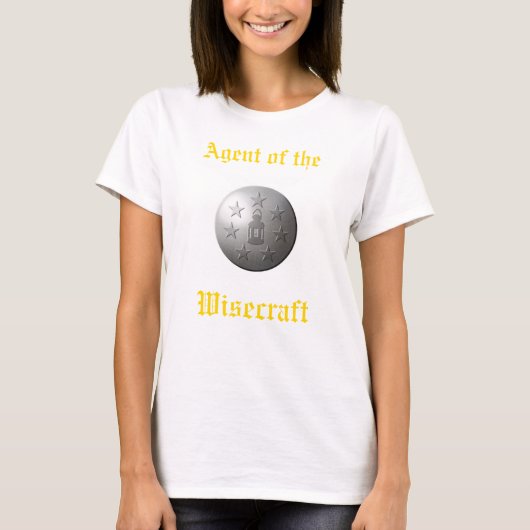 Agent des Wisecraft! T-Shirt (Vorderseite)