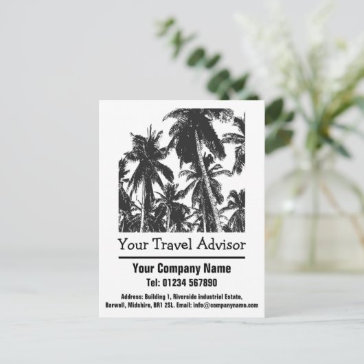 Agent-Design für individuelle Anforderungen Postkarte (Stehend Vorderseite)