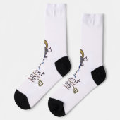 agent dog socken (Linkes Detail)