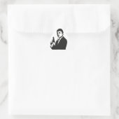 Agent Dreieckiger Aufkleber (Tasche)