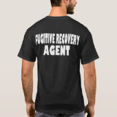 Agent Flüchtlings-Erholung T-Shirt (Rückseite)