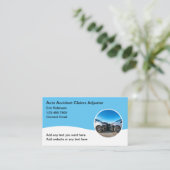 Agent für Kfz-Ansprüche Visitenkarte (Stehend Vorderseite)