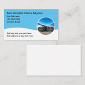 Agent für Kfz-Ansprüche Visitenkarte (Vorne/Hinten)