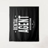 Agent für Miete Wandteppich (Vorderseite)