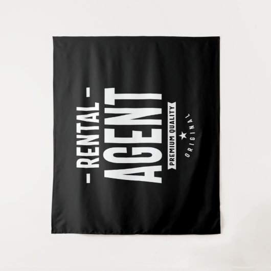 Agent für Miete Wandteppich (Vorderseite)