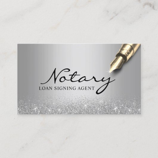 Agent für Notar-Mobilfunk-Signaturen Visitenkarte (Vorderseite)