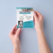 Agent für Notar-Unterschrift für mobiles Notar Tür Flyer (Gruppe)