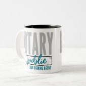 Agent für Notare-Kreditsignierung Zweifarbige Tasse (Vorderseite Links)