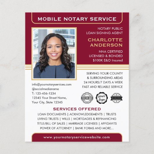 Agent für öffentliche Leihsignaturen für mobile No Flyer (Vorne)