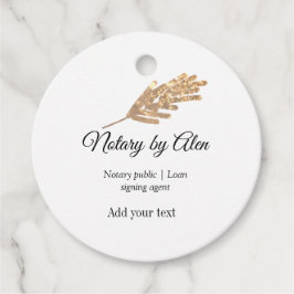 Agent für öffentliche Notare-Darlehen hinzufügen Geschenkanhänger