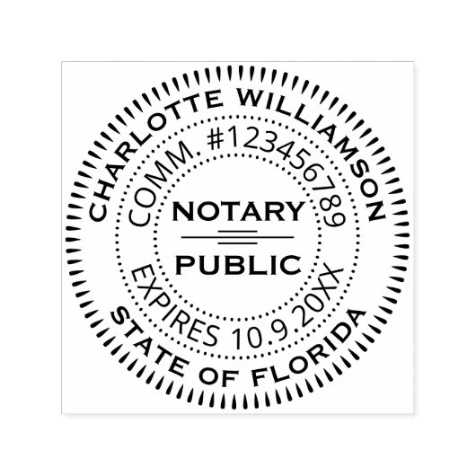 Agent für öffentliche Notariatsdarlehen Permastempel (Design)