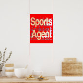 Agent für Sport Poster (Küche)
