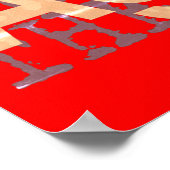 Agent für Sport Poster (Ecke)