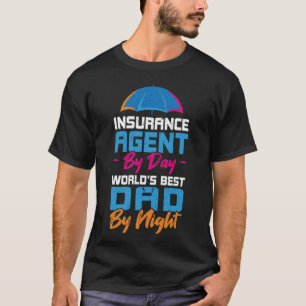 Agent für Vater am besten nachts T-Shirt