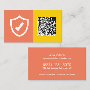 Agent für Versicherungen - QR Visitenkarte