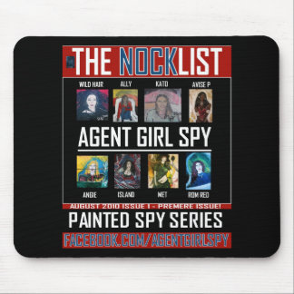 AGENT GIRL SPY MOUSEPAD