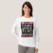 AGENT GIRL SPY T-Shirt (Vorne ganz)