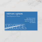 Agent-Himmelsflugzeug Visitenkarte (Rückseite)